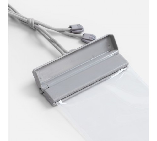 Водонепроницаемый чехол для телефона Aqualock, серый