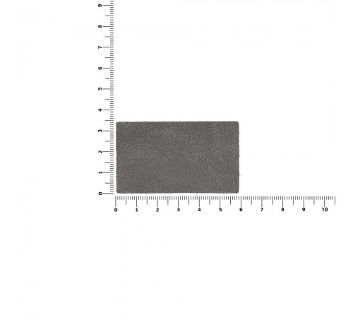 Лейбл кожаный Pasek, M, серый