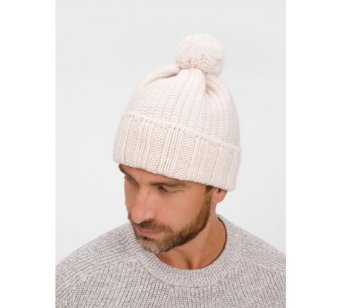 Шапка Frissonelle, жемчужно-белая