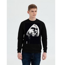 Свитшот «Меламед. Kurt Cobain», черный