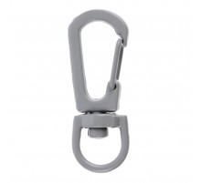 Застежка-карабин Snap Hook, S, серая