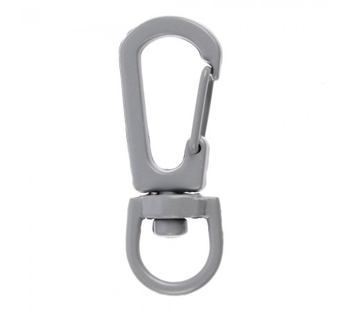 Застежка-карабин Snap Hook, S, серая