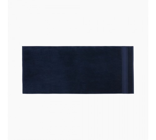 Полотенце махровое Terrychic, среднее, темно-синее