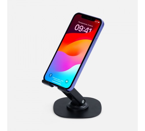 Подставка для смартфона Smartic Light, черная