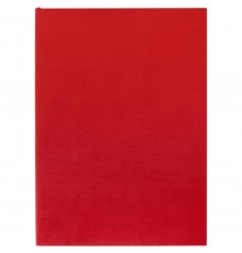 Ежедневник Flat Light, недатированный, красный