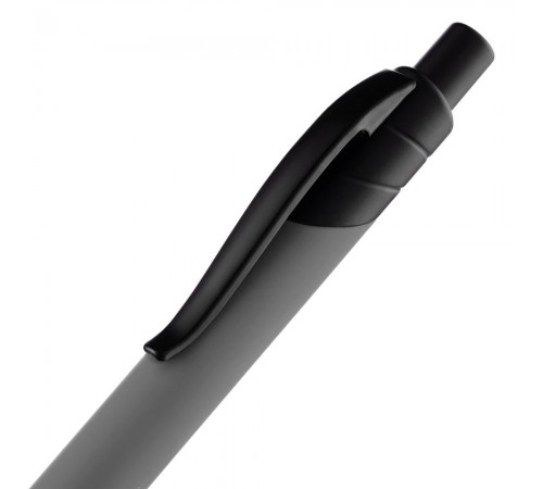 Ручка шариковая Undertone Black Soft Touch, серая Ручка шариковая Undertone Black Soft Touch, серая