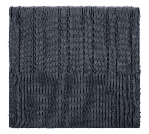 Шарф Knit Beat, серый (графит)