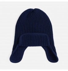Шапка-ушанка Catch Match, темно-синяя