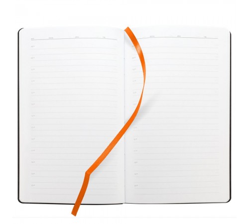 Ежедневник Knit, недатированный, оранжевый