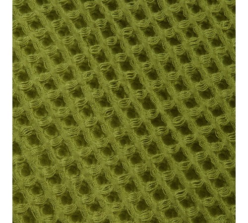 Плед вафельный Elenglect, зеленый