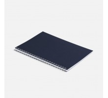 Блокнот Salvador в клетку, темно-синий