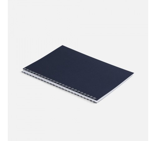 Блокнот Salvador в клетку, темно-синий