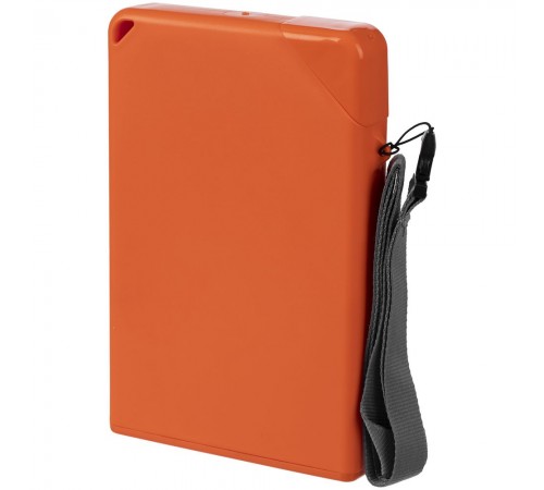 Плоская бутылка для воды Flacon, оранжевая