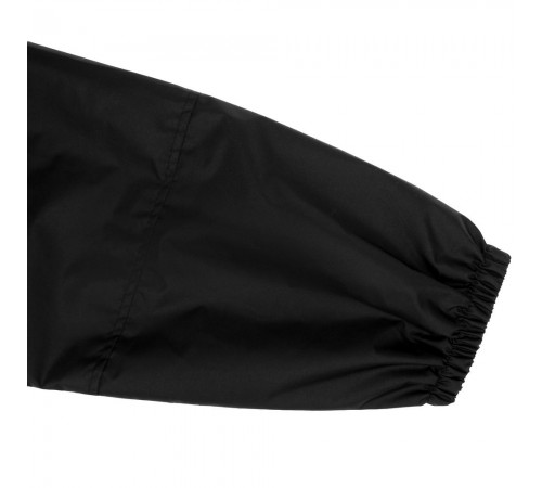 Дождевик-анорак Hard Work, укороченный, черный, единый размер