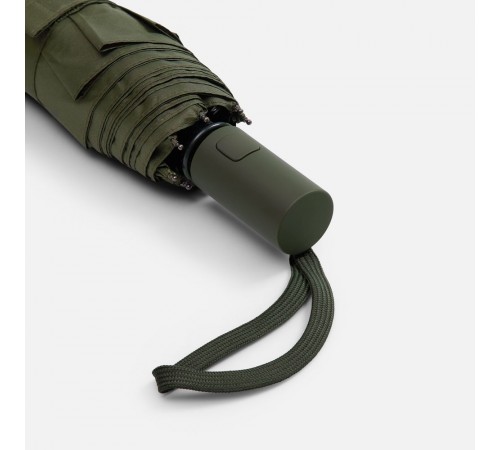 Зонт складной Cloudex, зеленый (хаки)