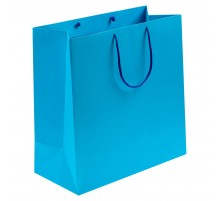 Пакет бумажный Porta L, голубой
