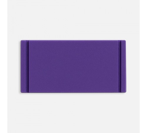 Лейбл из ПВХ Dzeta, XS, фиолетовый