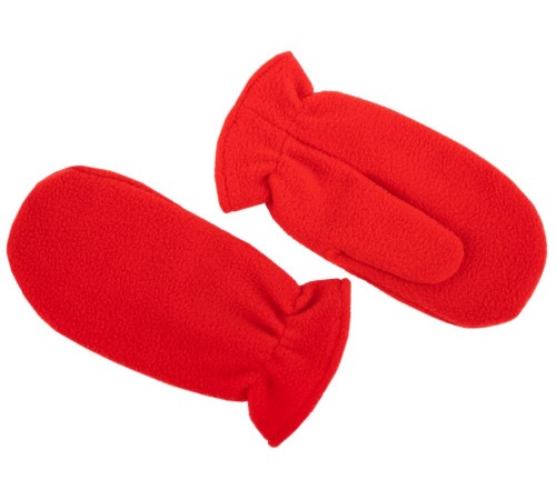 Варежки Fleecy, красные
