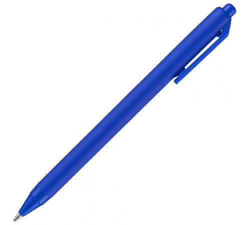 Ручка шариковая Cursive Soft Touch, синяя