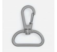 Застежка-карабин Snap Hook, L, серая