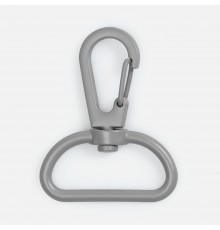 Застежка-карабин Snap Hook, L, серая