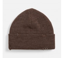 Шапка Ribelle, коричневый меланж
