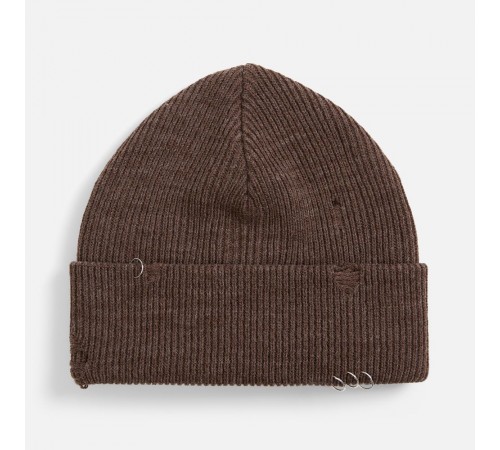 Шапка Ribelle, коричневый меланж