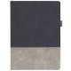 Ежедневник Horizon, недатированный, серый с черным