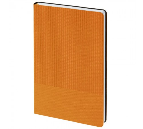 Ежедневник Knit, недатированный, оранжевый