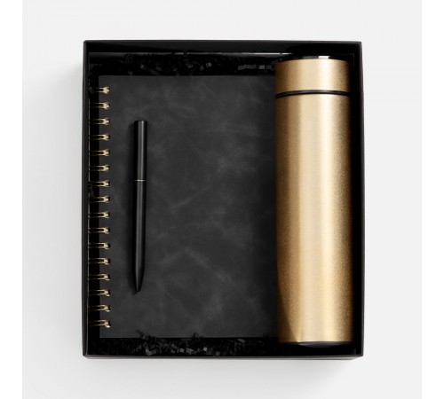 Набор Spiral Gold, черный