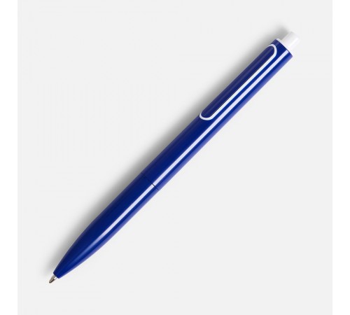 Ручка шариковая Outliner, синяя с белым