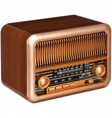 Bluetooth-колонка с радио Beatnik, коричневая