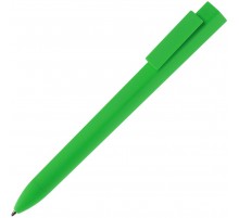Ручка шариковая Swiper SQ Soft Touch, зеленая