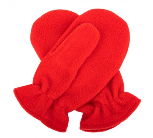 Варежки Fleecy, красные