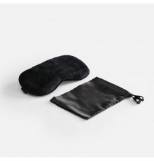 Двухстороняя маска для сна Veluto, черная