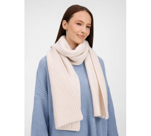 Шарф Frissonelle, жемчужно-белый