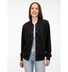 Бомбер унисекс Nuppu, черный