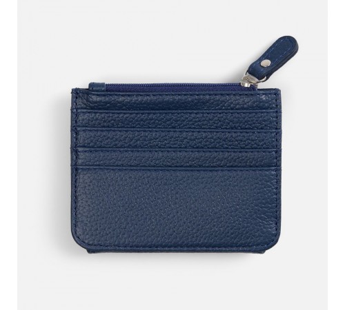 Картхолдер на молнии Unison, синий