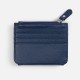 Картхолдер на молнии Unison, синий