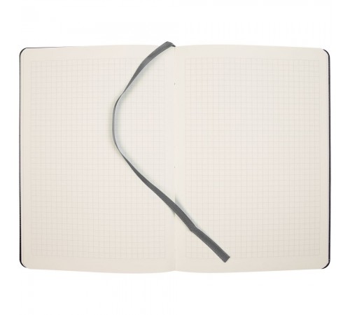 Блокнот Verso в клетку, темно-серый