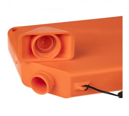 Плоская бутылка для воды Flacon, оранжевая