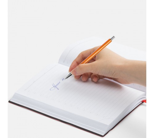 Ручка шариковая Slim Beam, оранжевая Ручка шариковая Slim Beam, оранжевая