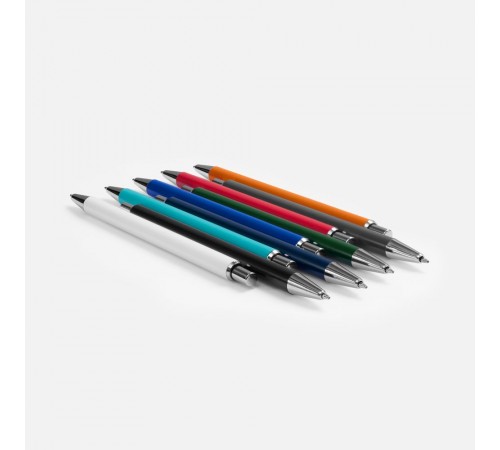 Ручка шариковая Slim Beam, белая