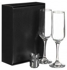 Набор для шампанского Isabella, в черной упаковке