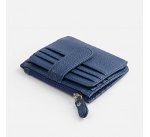 Картхолдер на молнии Unison, синий