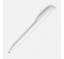 Ручка шариковая Clear Solid, белая
