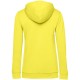 Толстовка с капюшоном женская Hoodie, желтая