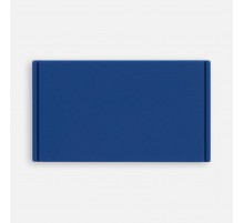 Лейбл из ПВХ Dzeta, M, синий