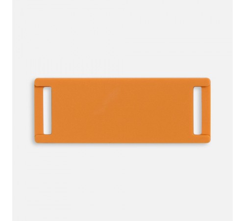 Лейбл из ПВХ Kova, оранжевый