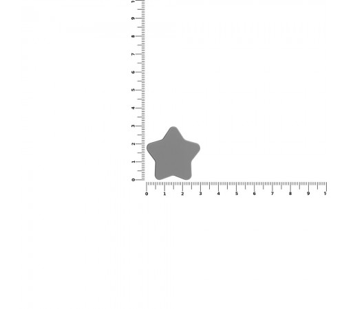 Джибитс из ПВХ «Звезда», серый